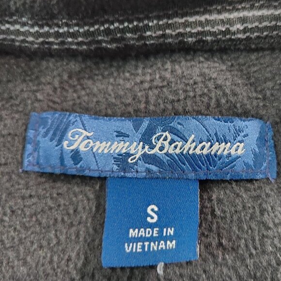 Tommy Bahama Gray Fleece Quarter Zip Pullover Sweater Mens Two Tone
Lot F - Picture 3 of 7